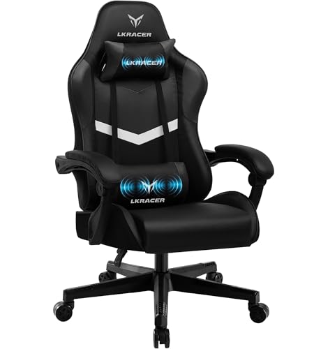 GTPLAYER Silla de Oficina para Gaming Masaje