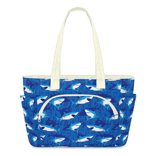 Sac à main requin matelassé : le cabas zippé ultra léger qui simplifie votre quotidien