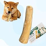 Plumbus McGee Set of 1 Coffee Wood Dog Chew Stick Toy for Dog, Natural and Real Wooden Bone Sticks for Pets, Safe Dental Cleaning Chews, Pets Health, Teeth Cleaning and Relieve Stress (Medium)
