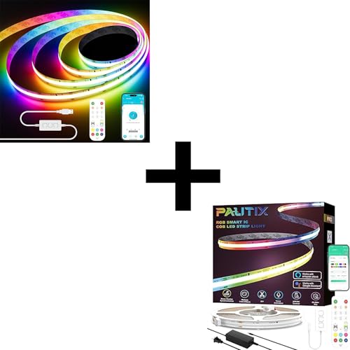 Cinta de LED RGB Smart IC COB USB 2m y 7.5m PAUTIX miniatura 1