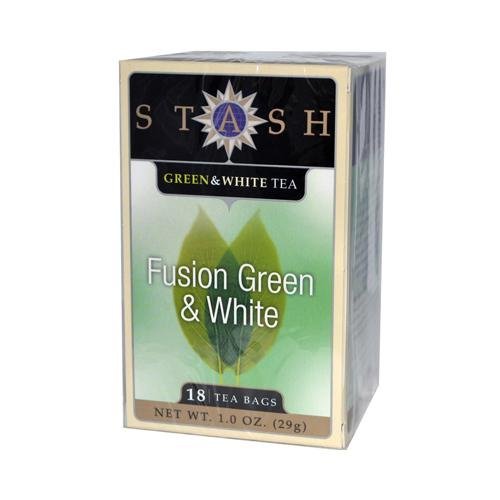 2 Packs of Stash Tea Green And White Fusion 18 Tea Bags