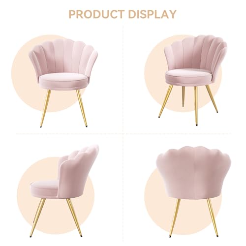 Luxury Accent Chair Velvet Upholstered