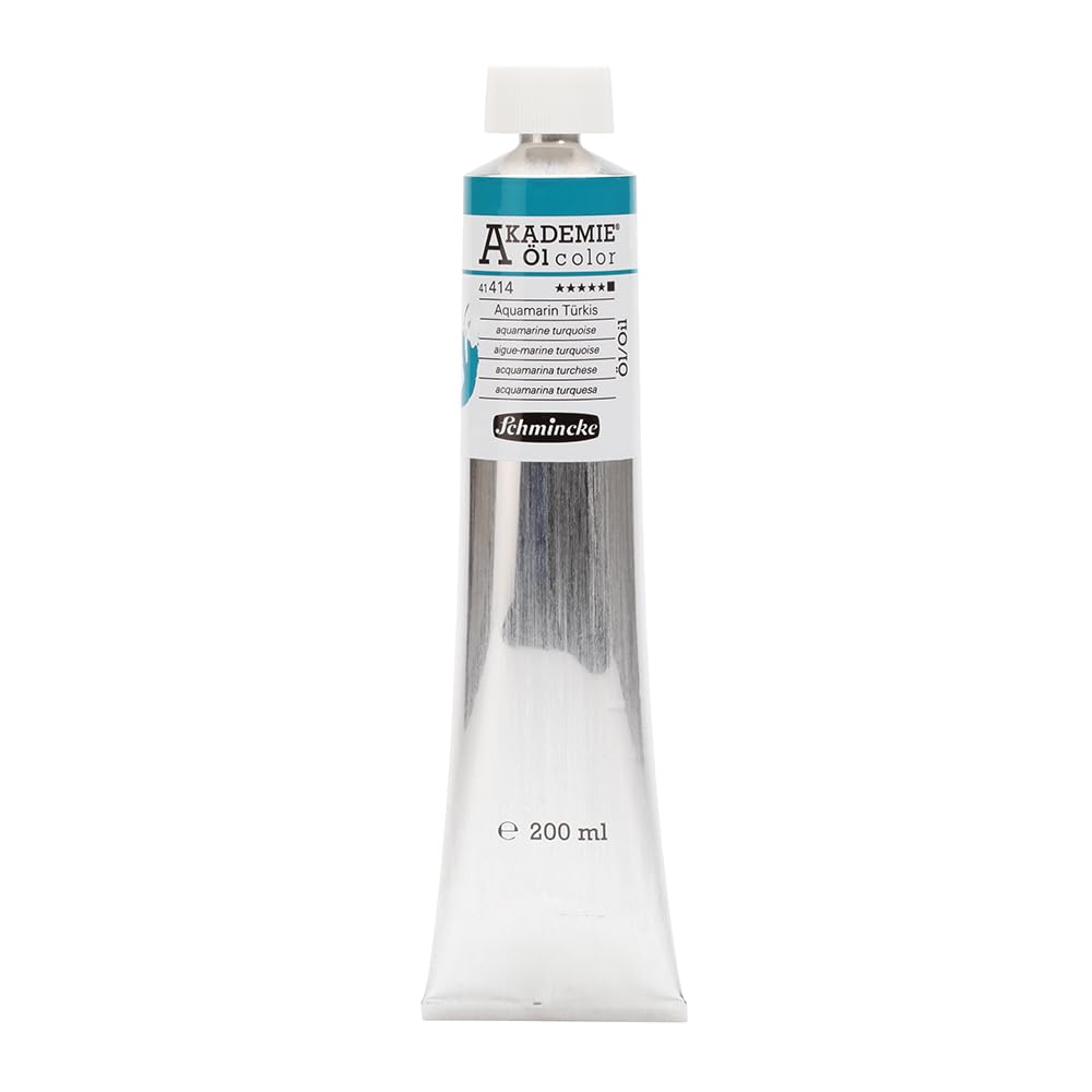 Schmincke : Akademie Oil Paint : 200ml : Aquamarine Turquoise