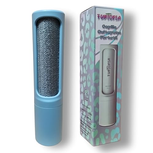 FURTOPIA - Cepillo quitapelo portatil - Quitapelos de Ropa - Quitapelos de Mascota - Quitapelos sin recambios - Quitapelos Coche