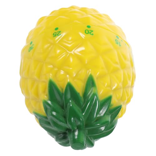 Cabilock Temporizador De Piña Temporizador De Cuerda De 60 Minutos Hora Flip Alarma Digital Reloj De Cuenta Regresiva Temporizador Mecánico Temporizador De Cocina Tapones para Cubos