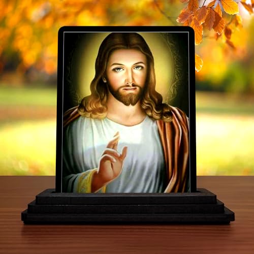 Image of Jesus Crist 1044 Car Dashboard idols Figurine Showpiece|for Temples|For Home|All Purpose