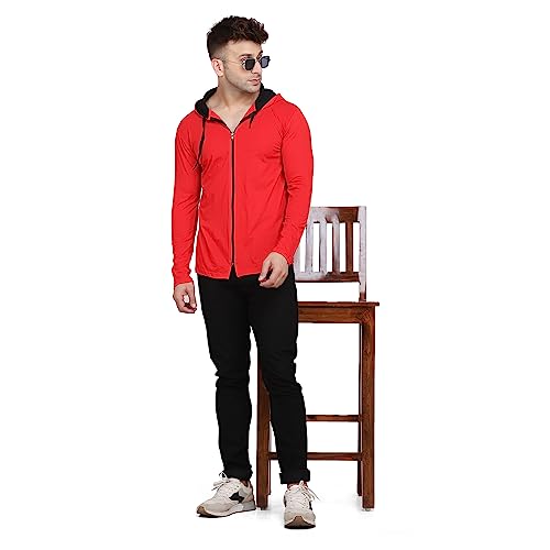 Image of Geum Men's Hooded Neck Full Sleeves T-Shirt
