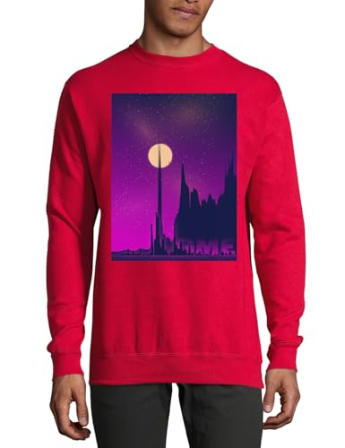 Pull en coton rouge Purple GME Stonk Art haut de gamme en maille douce