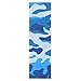 Arte Camuffamento Marmo Blu Skateboard Grip Tape Adesivo Nastro Grip Foglio Lungo Antiscivolo No Bolle Scooter Carta Vetrata per Longboard 84 x 23 cm