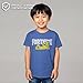 FORTNITE Boys T Shirt, Peel Yourself Logo Boys Shirt Royal Blue Heather