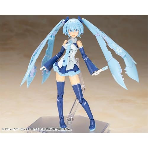 Kit de modelo Frame Artist Snow Miku 1:100 Kotobukiya miniatura 3