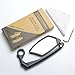 BriskMore Handlebar Bike Mirror, Scratch Resistant Glass Lens, Ajustable And Rotatable Safe Rearview Bicycle Mirror for Left Side BT-016L
