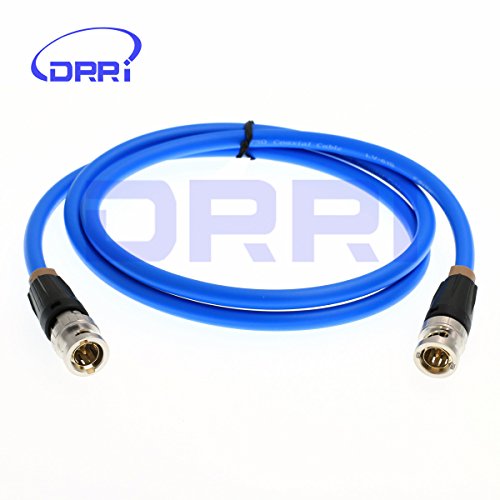 DRRI Canare 12G Neutrik BNC Male to BNC HD SDI 4K Video Coaxial Cable LV-61S for FS5 to Atomos Shogun Inferno