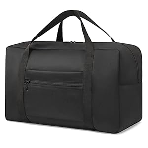 Ryanair Cabin Bags 40x20x25 Underseat Cabin Bag Travel Duffel Bag Foldable Holdall Tote Carry on Cabin Luggage Overnight Weekend Bags Gifts for Women and Men