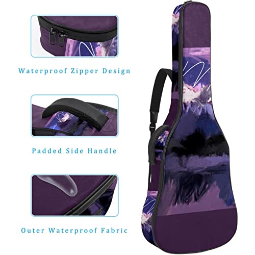Housse de transport étanche pour guitare avec bandoulière réglable Rouge cerise, Multicolore 03., 42.9×16.9×4.7 in… - Les Beatles, Paul McCartney, John Lennon, RIngo Starr, George Harrison Housse de transport étanche pour guitare avec bandoulière réglable Rouge cerise, Multicolore 03., 42.9x16.9x4.7 in… – Image 5