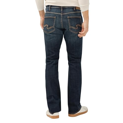 Image of Silver Jeans Co. Mens Jace Slim Fit Bootcut Jeans