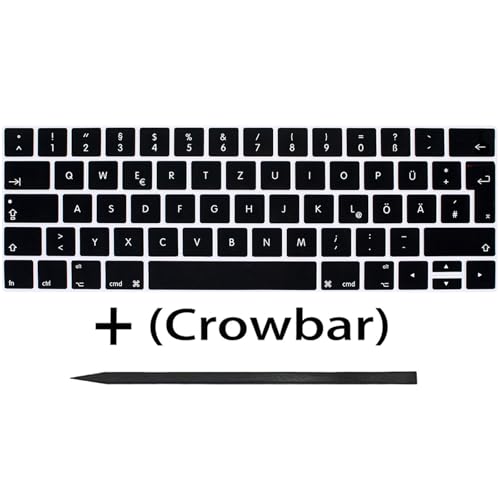 Llaves de repuesto para MacBook Pro 13" y 15" que reparan el teclado QWERTZ de diseño alemán 2