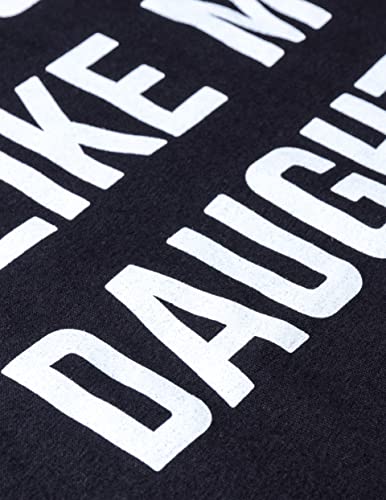 Awesome Like My Daughter | Funny Tee Shirt, Sarcastic Saying Humor Dad Joke T-Shirt for Father Grandpa Daddy