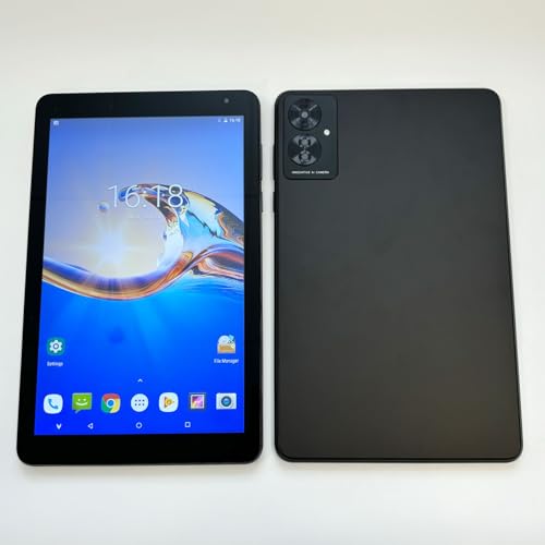 Image of 10.1inch Android 8.1 Tablet, 8-Core Tablet PC with Keyboard & Cases, 3GB+128GB(TF 256G), Dual 4G SIM, T860 GPU, BT5.0, GPS, WiFi 5, Face Unlock, Dual Cameras, 5000mAh Battery (Black, 3)