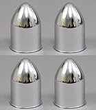 RFUTRNVBC 4pcs Wheel Center Cap Hub Cap for Deal Weld CRAGAR Bullet Dome 5 Lug Wheel Hub Cap 3.18'' BORE