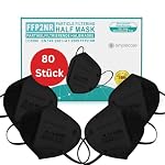 s simplecase – Simplecase 80 Stück FFP2 Maske, Zertifiziert von offiziell b