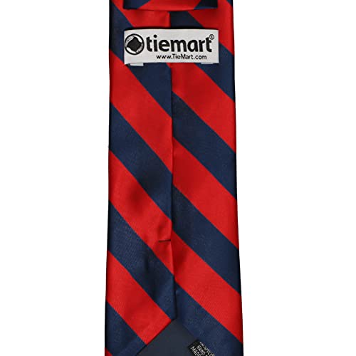 Image of tiemart Men's Striped Tie Standard Length