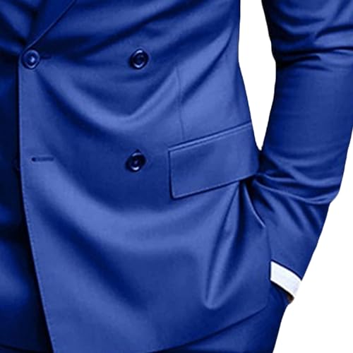 Mens Double Breasted Suit Blazer Slim Fit Double Breasted Sport Coat Casual Wedding Suit for Mens Business Prom Formal3