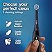 Oral-B Rechargeable Electric Toothbrush, iO2, 3 Cleaning Modes, Automatic Pressure Sensor to Protect Gums, Dark Blue