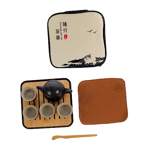 CRILSTYLEO Kit De Préparation Du Thé Théière En Céramique Pince
