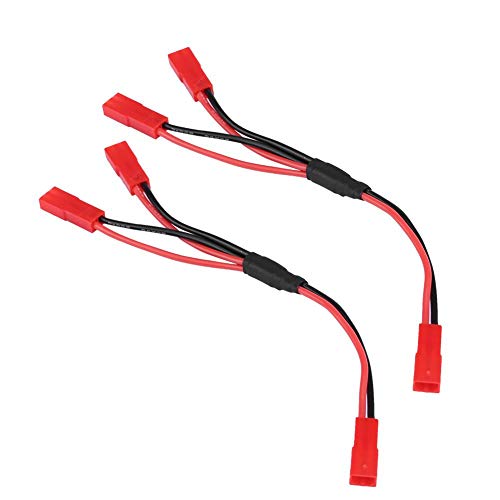 Dilwe 2 St&uuml;cke JST Y Kabel Feale auf Buchse Stecker Draht f&uuml;r ESC RC