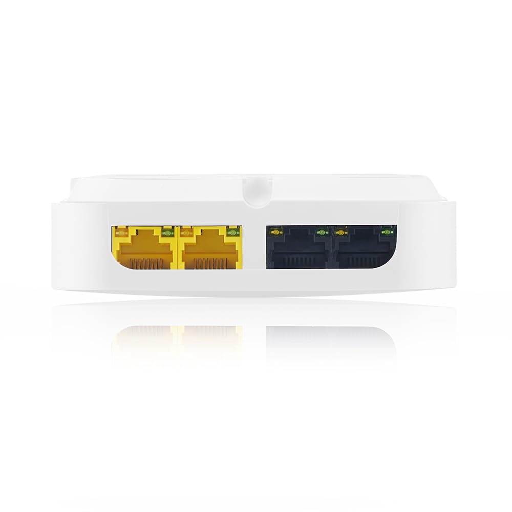 Zyxel WiFi 6 AX3000 Wireless Outdoor Long Distance Access Point External Antennas Not Included Mesh And Point To Point Bridge Cloud App Or Direct Mgmt Poe 1 Year Nebula Pro Wax655e - View #3