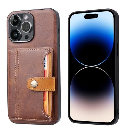 Couverture arrière de portefeuille iPhone 14 Pro idéale pour voyager
