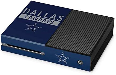 Skinit Decal Gaming Skin Compatible with Xbox One Console - Officially Licensed NFL Dallas Cowboys Blue Performance Series Design