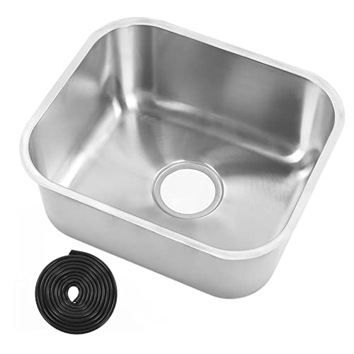 Lavabo de acero inoxidable de gran capacidad con diseño premium para yates modernos 2