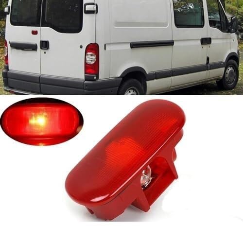Luz Trasera Tercera Luz De Freno Trasera Coche, Alta Compatible con Opel Movano A 1998-2010, Lámpara Montaje, 7700352940 265000QAA