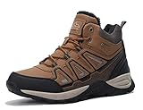 【Diseño Humanizado】Botas montaña hombre con diseño humanizado, el diseño de puntera anticolisión puede mejorar la protección del pie. Protege los dedos de los pies de lesiones si golpea accidentalmente una piedra u objeto duro. Los cordones ajustables hacen que sea fácil de poner y quitar cuando se viaja, se hace senderismo o se realizan actividades al aire libre.