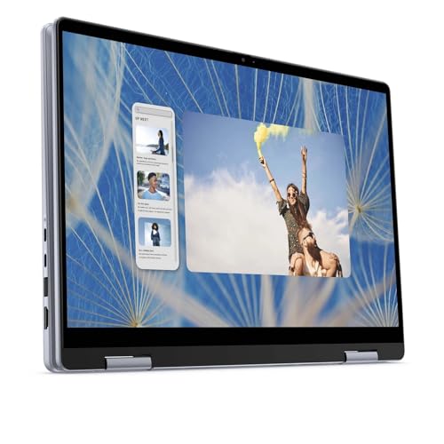 Image of Dell Inspiron 14 inch 2-in-1 Business Laptop, FHD+ Touchscreen Display, Intel 10-Core 7 150U, Backlit KB, Fingerprint, Wi-Fi 6E, Win 11 Pro, Copilot, Accessories, FHD Webcam (64GB DDR5 + 2TB SSD)
