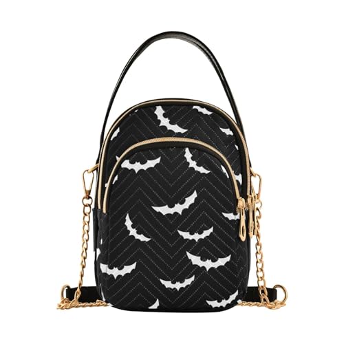 Women's Crossbody Handbags with Zipper Casual Leather Small Travel Purses Crossbody Bags for Ladies