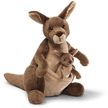 Toy Jirra Kangaroo Brown 10 Book