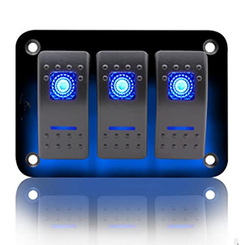 Panel de Interruptores Basculantes LED para control náutico eficiente 5
