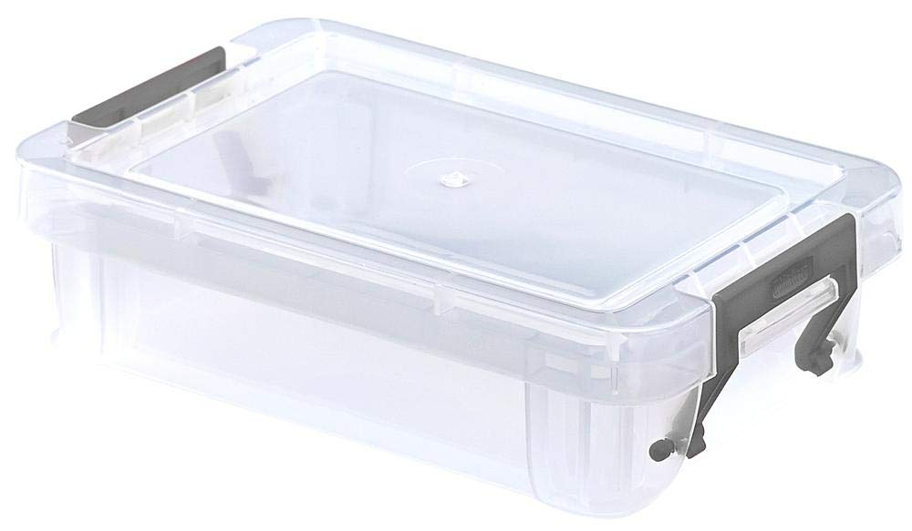 0.55L Allstore Storage Box, Box Colour Transparent, Box Material PP (Polypropylene), Box Type General Purpose Storage, External Depth - Imperial 7.08", External Depth - Metric 180mm, External Height -