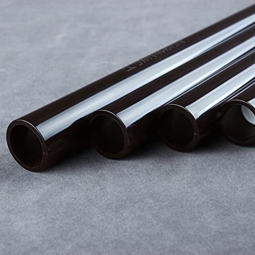 16 Pipes Pan Flute Pan Pipe C Key Abs Plastic Traditional Woodwind Musical Instrument For Beginner And Musical Lover (16 Pipes, Dark Brown) #TOP7