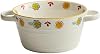 Household hand-painted double-eared soup bowl, instant noodle ceramic ramen bowl - Xifu