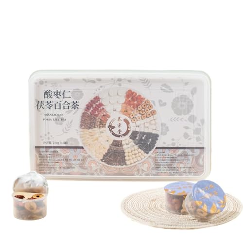 Tisane de lys et jujube pour le sommeil wellness 15 boîtes 270g