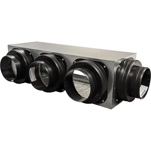 AXELAIR Plénum de soufflage prédécoupés pour gainables compatible Panasonic 5 piquages - VMC et ventilation
