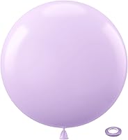 Vista 164 de Bezente - Globos de 18 pulgadas grandes y gruesos de látex redondos para cumpleaños, despedidas de soltera, revelación de género y bodas, rosa, 30