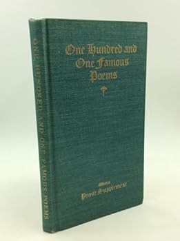 Hardcover ONE HUNDRED AND ONE FAMOUS POEMS with a Prose Supplement Book