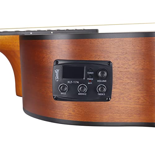 VIOLÃO ELÉTRICO CORAL 40