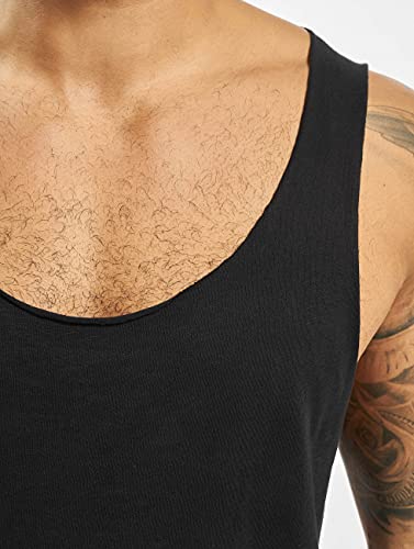 Urban Classics Heren Long Shaped Open Edge Loose Sport Tank Top - Image 5