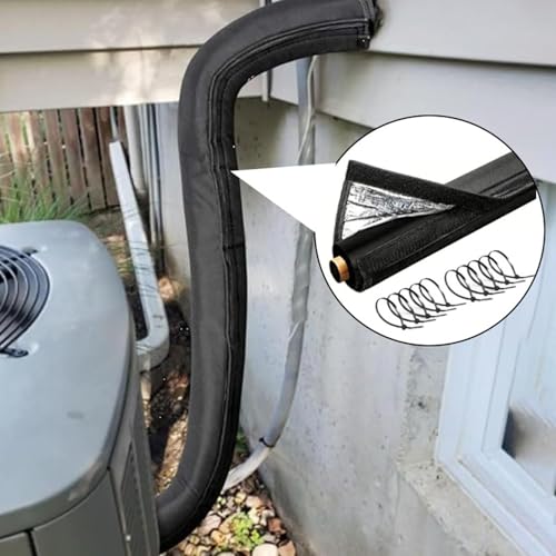 Tuyau en cuivre isolé par housse portable à 4 couches pour climatisation - 4